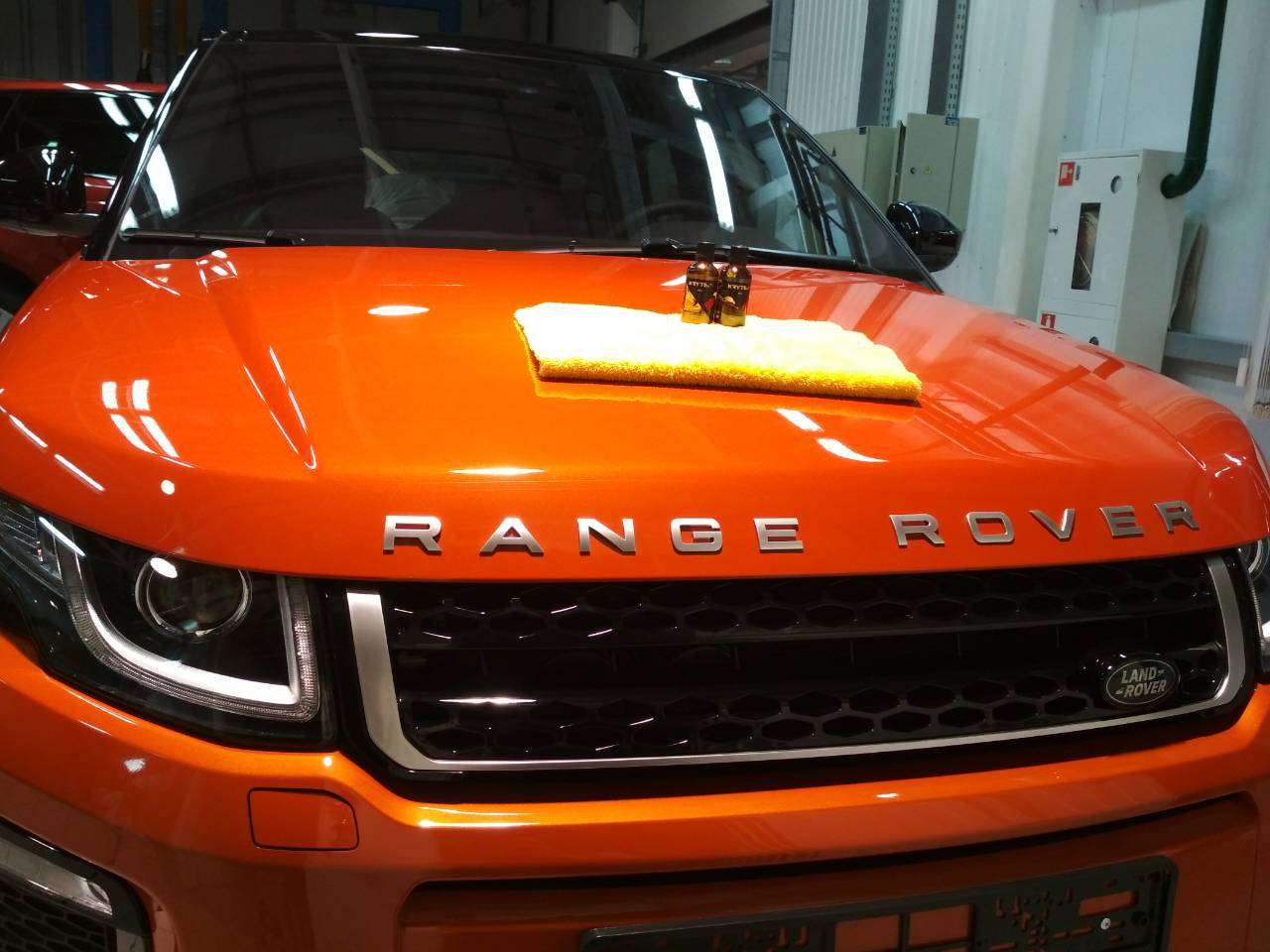 Керамическое покрытие для Renege Rover Evoque Керамическое покрытие для Renege Rover Evoque