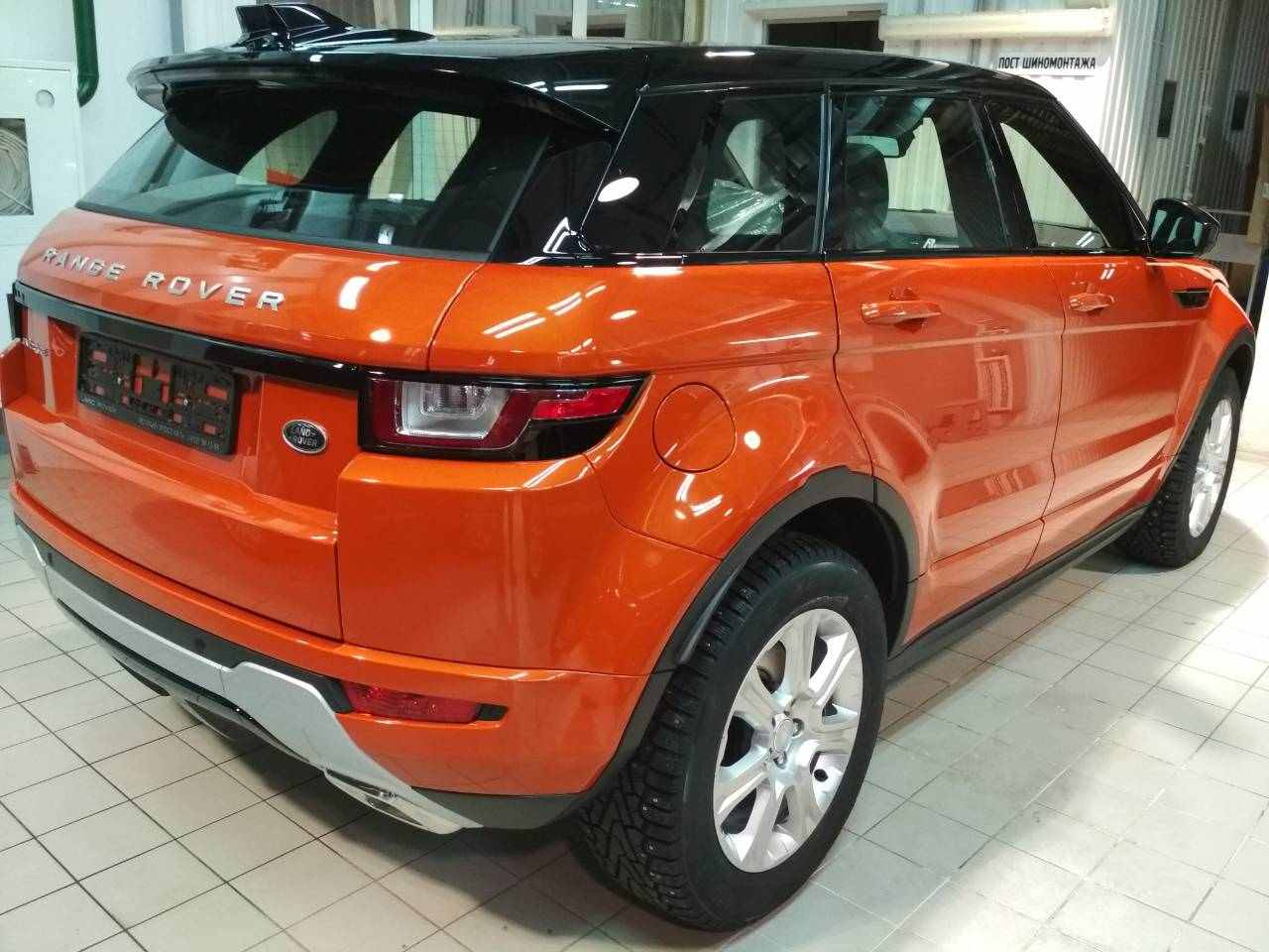 Керамическое покрытие для Renege Rover Evoque Керамическое покрытие для Renege Rover Evoque