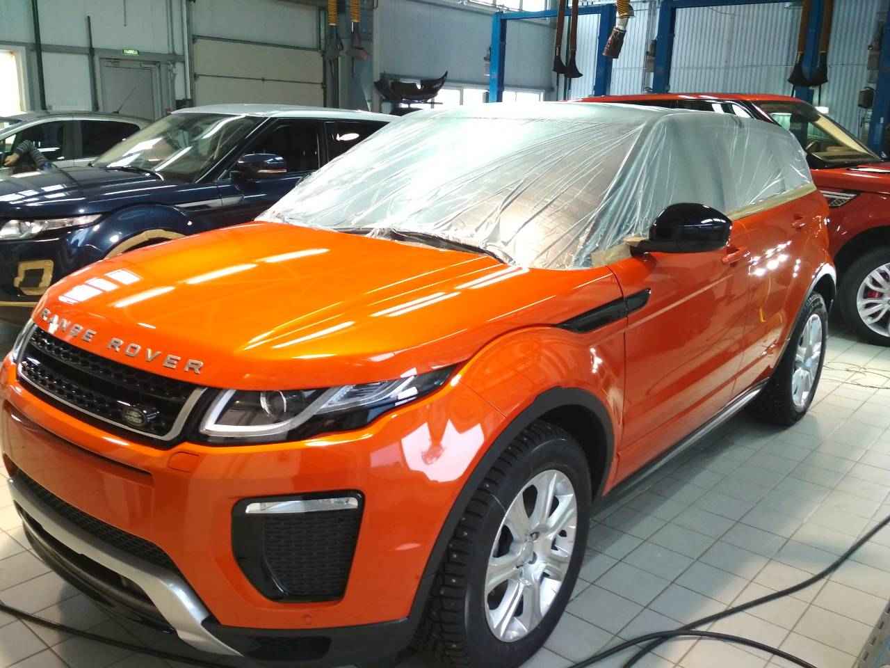 Керамическое покрытие для Renege Rover Evoque Керамическое покрытие для Renege Rover Evoque
