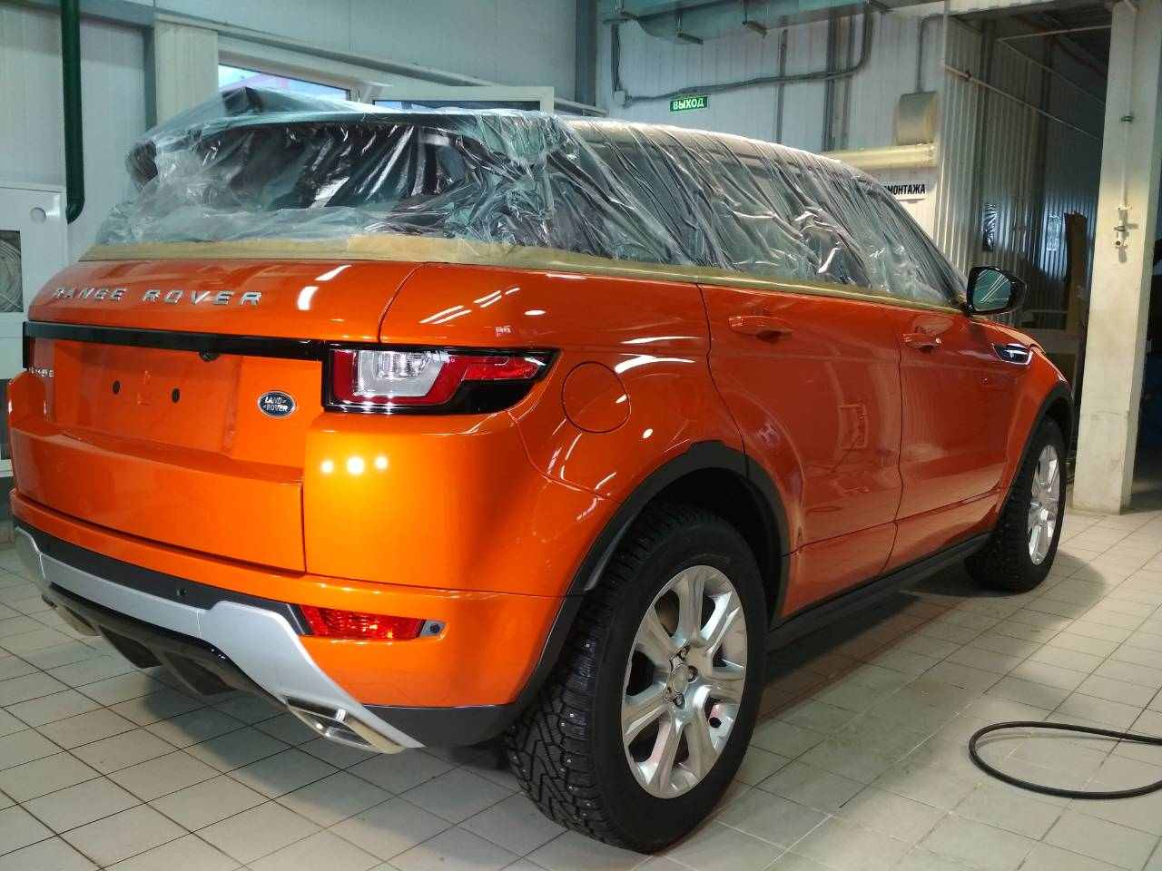 Керамическое покрытие для Renege Rover Evoque Керамическое покрытие для Renege Rover Evoque